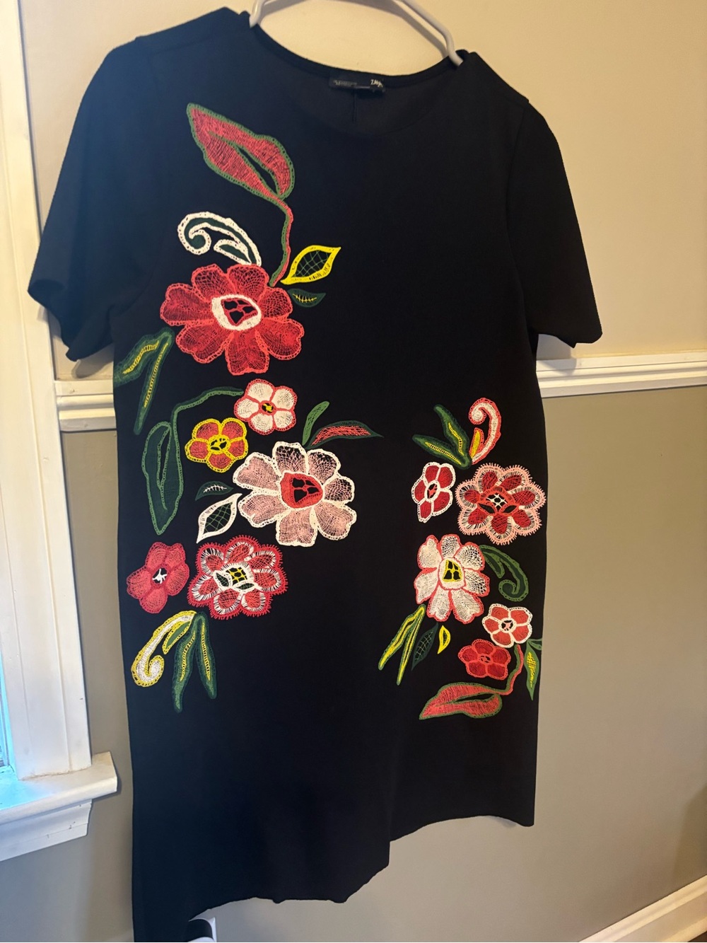 Zara Made in Portugal Beautiful Boho Dress Medium - Picture 11 of 12